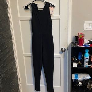 Misguided size USA 6 jumpsuit black with tags